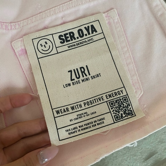 SER.O.YA low rise mini skirt size 26 - Picture 13 of 15